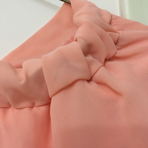 Ballerina Pink High Low Flowing Skirt - Picture 5 of 5